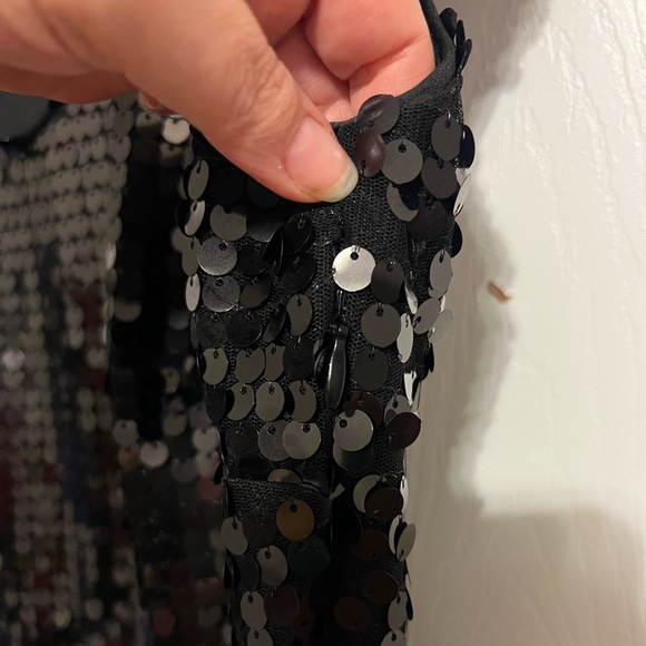 Black sequin cocktail dress - Picture 4 of 4
